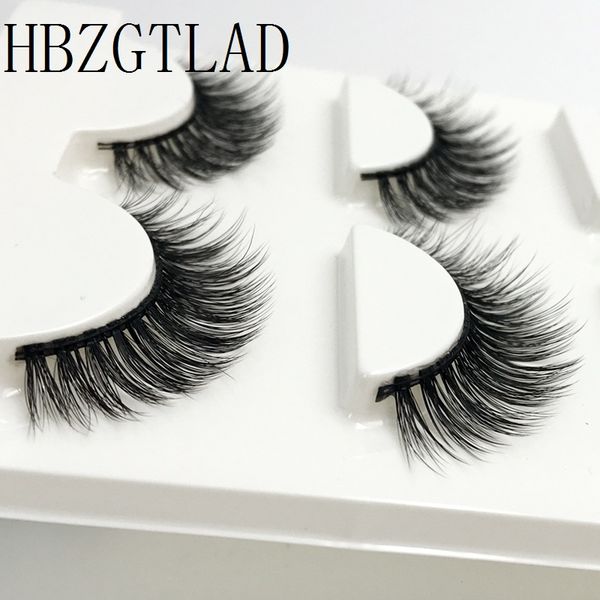 pure hand cotton thread false eyelashes messy soft natural thick fake eyelashes 3d three dimensional makeup tools eyelashes-x19
